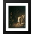 thumbnail image 2 of Martin Johann Schmidt 19x24 Black Modern Framed Museum Art Print Titled - Saint Jerome (1765), 2 of 5