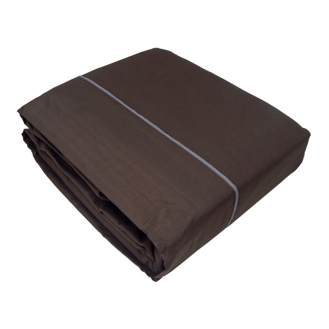 Juego de Sabanas King Size Chocolate Microfibra S0162 Castelog