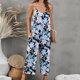 thumbnail image 1 of Mono De Verano Mono holgado para mujer estilo bohemio sin espalda de gran tamaño con bolsillos traje de vacaciones Cgtredaw Verde S para Mujer, 1 of 1