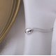 thumbnail image 3 of Tiny Collar con Colgante de lágrima de Plata de Ley con Delicada Capa Minimalista, 3 of 4