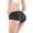 Black, variant on GEWSEY Lifter Panties Padded Underwear for Women Seamless Booty Pads Enhancer Panty (Khaki, M)