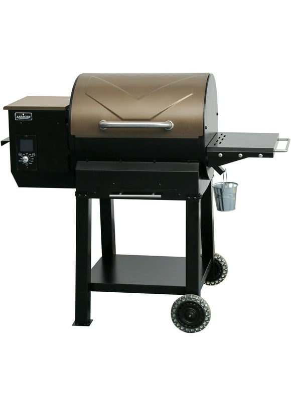 Asmoke AS550 Wood Pellet Grill Smoker 515 sq. in. Bronze