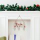 thumbnail image 5 of Letrero colgante de madera navideño con diseño de muñeco de nieve para puerta, decoración de pared rústica de madera para Navidad Estilo A, 5 of 8