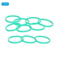 thumbnail image 3 of Uxcell Silicone Bracelets Rubber Wristbands Blank Stretch Sports Bands Cyan 30 Pack, 3 of 6