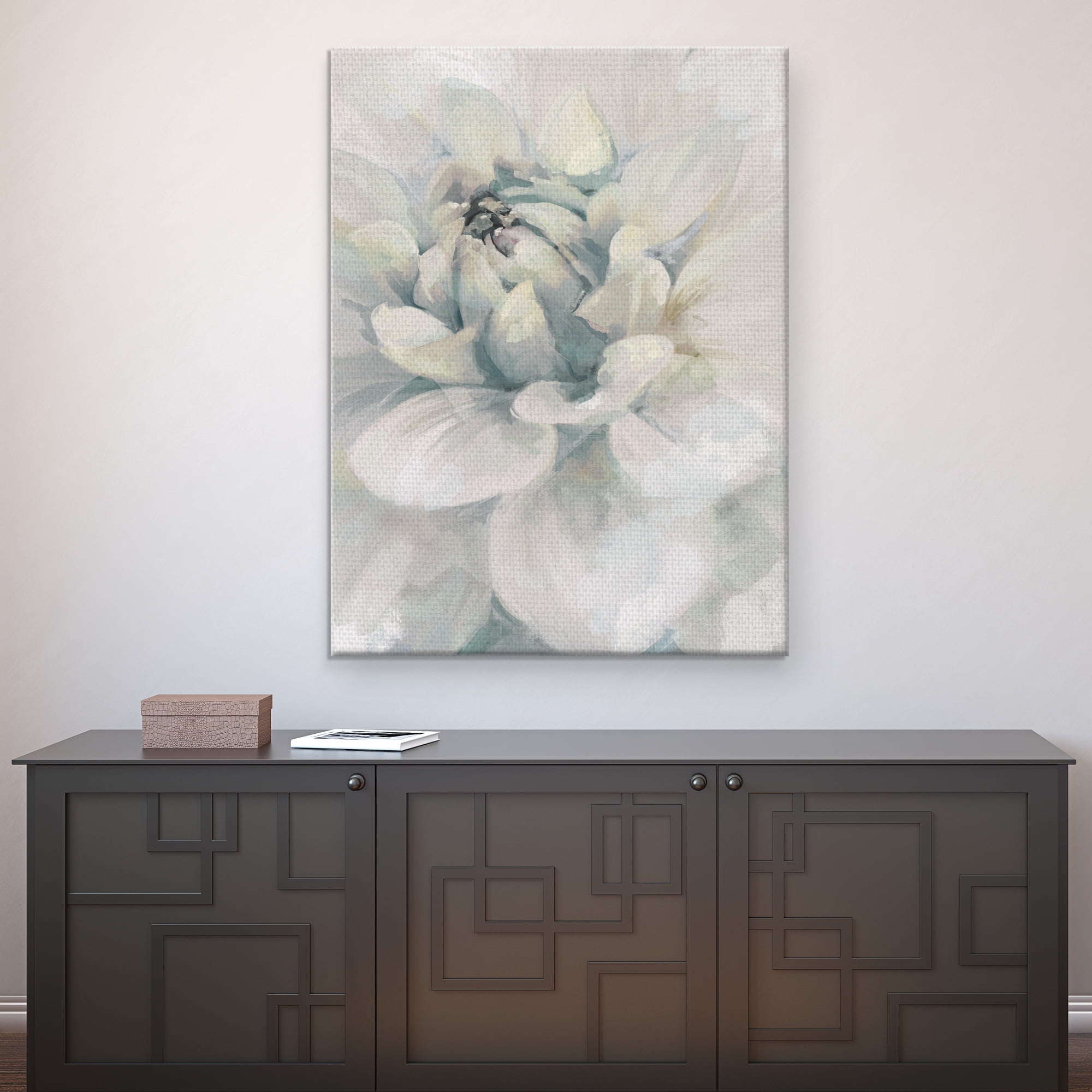 Masterpiece Art Gallery Glorious Blooms I White Flowers By Studio Arts Canvas Art Print 30" x 40"