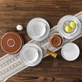 thumbnail image 5 of MALACASA Dinnerware Set for 6, 18 Pcs Ceramic Plates and Bowls Sets, Scratch Resistant Dish Set, Oven & Microwave & Dishwasher Safe, 5 of 8