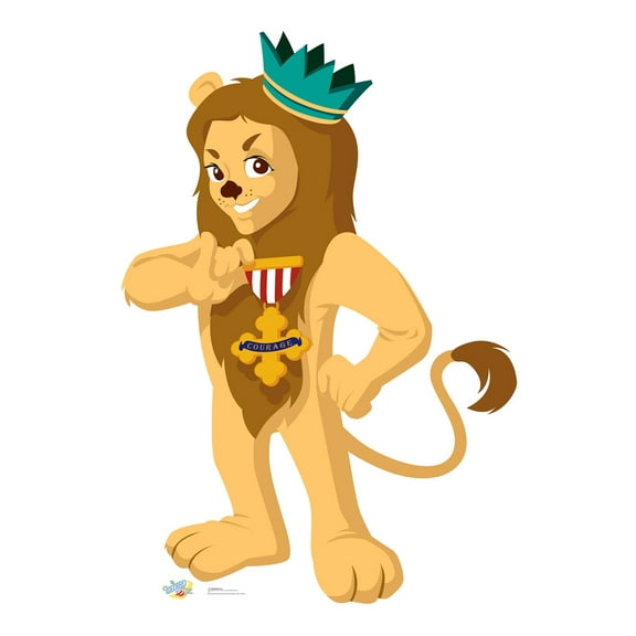 Cowardly Lion (Kids WOZ Art)