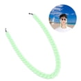 thumbnail image 3 of Fashionable, Simple Style Anti Slip Eyeglasses Chain,Works with Any Size of Glasses with Highly Elastic Silicone Joint, Delicate and Fashionable, Lanyard Accessory, 3 of 7