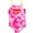 Pink, variant on DC Comics Justice League Batgirl Little Girls Lace-Up Back One-Piece Swimsuit Pink 5