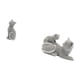 thumbnail image 5 of Estatua de gato, figura decorativa de resina, escultura de animal coleccionable para entrada, estantería, sala de estar, dormitorio, adorno de mesa, a, 5 of 8