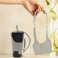 thumbnail image 4 of Soporte Para Tazas De Café, Funda Protectora Para Tazas De Té, Soporte Para Botellas De Agua, Bolsa De Cuero Pu, Bolsa Para Tazas De Camping, Compras Y Viajes Al Aire Libre, 4 of 7