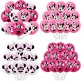 thumbnail image 2 of Globos de látex para fiesta de cumpleaños con temática de Minnie Mouse, 10 o 20 unidades, 12 pulgadas, suministros para fiestas, decoraciones para fiestas de baby shower para niñas, regalos, 2 of 5