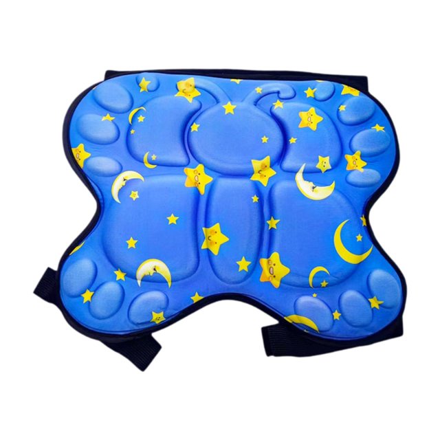 Almencla Kids Padded Short Soft Butt Pad for Winter Skating Ski Blue