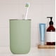 thumbnail image 1 of pstuiky Vaso magnético para enjuague bucal vaso para cepillo de dientes lavado de baño sin perforaciones vaso de lavado invertido con succión magnética material de acero inoxidable, 1 of 6