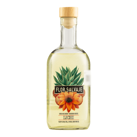 Licor De Agave Flor Salvaje Lichi 750 Ml Flor Salvaje Licor de Agave