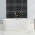 thumbnail image 3 of Jean Pierre Ricardo Cotton Fringe 27 x 45 in. Bath Rug, White, 3 of 11