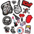thumbnail image 1 of Parche NQ 15 Piezas Diseño Genial Bordado para Ropa Mochilas, 1 of 5