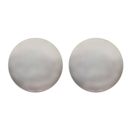 Crucial Stainless Steel Washable Coffee Filter (Set of 2)
