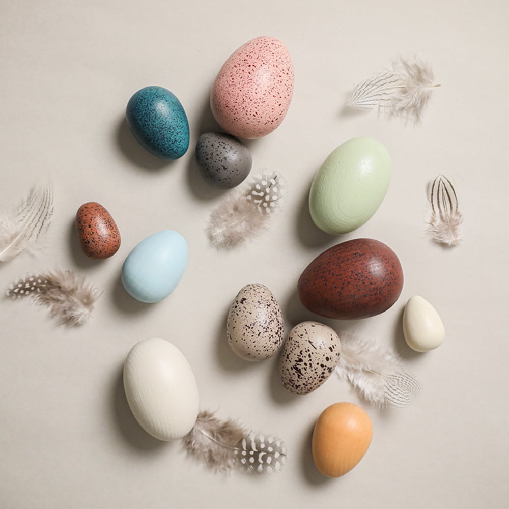 Wooden Eggs - 6 Sizes – A Toy Garden