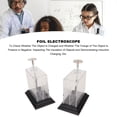 thumbnail image 3 of Electroscopio De Lámina, Electrómetro De Física Ampliamente Utilizado De Alta Sensibilidad, Peso Ligero Para Material Didáctico, 3 of 7