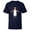 Navy, variant on Bob’s Burgers Bob Belcher Hug - Short Sleeve T-Shirt for Kids - Customized-White