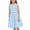 Style1-Blue girls dresses, variant on Clothes Girls Girls Dresses Size 10-12 Formal Casual White Dress Crew Neck A-Line Sundress Short Party Dresses Black Dress Birthday Summer Dresses Short Vestidos Para Ninas
