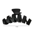 thumbnail image 2 of CSChome Plastic Hair Claw Crossing Hair Clip Simple Solid Color Large Ponytail Hair Clip Plastic Bath Hair Clip Hair Accessories, 2 of 7