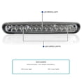 thumbnail image 3 of Spec-D Tuning Chrome LED 3rd Brake Light Compatible with 2007-2012 Chevy Silverado, 2007-2012 GMC Sierra 1500/ 2500/ 3500, 3 of 7