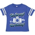 thumbnail image 3 of Inktastic Oh Snap Its My Birthday with Camera and Sparkles White Boys or Girls Toddler T-Shirt, 3 of 5