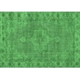 thumbnail image 1 of Ahgly Company Indoor Rectangle Persian Emerald Green Traditional Area Rugs, 5' x 8', 1 of 4