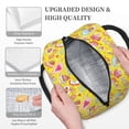 thumbnail image 3 of Rateoe Love Heart1 Pattern Lunch Bag Women, Lunch Box, Lunch Bag, Small Leakproof Lunch Tote Large Capacity Reusable Insulated Cooler Lunch Container, 3 of 6