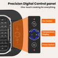 thumbnail image 3 of Smokeless Indoor Grill,1500W Electric BBQ Grill with Smoke Extractor and Tempered Glass Lid,Removable Grill and Nonstick Grill Plates with Drip Tray,Temperature Control,Dishwasher Safe - Black, 3 of 8