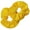 Yellow, variant on 2 Yellow Scrunchies for Woman Premium Velvet Hair Accessories Srunchy Ties Elastic Ouchless Scrunchie Bands