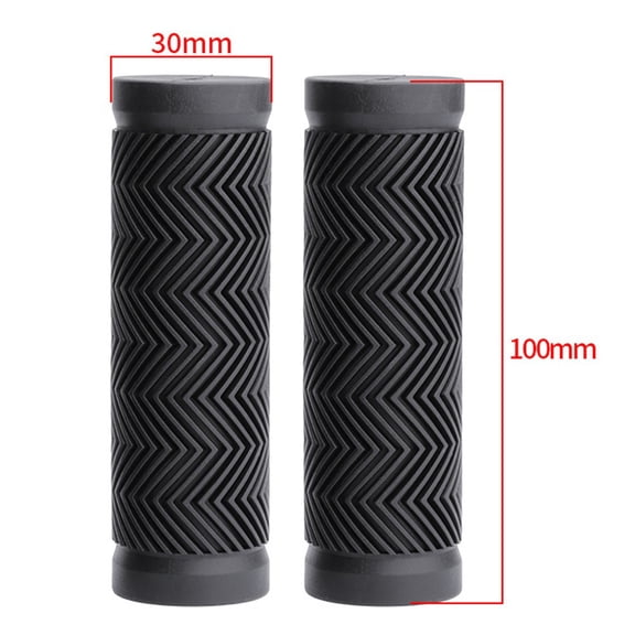 2X Bikes Handlebar Handle Hand Grips Mtb Mountain Bicycle Scooter Soft Rubber Bicycle Replacements 22.2-25.4Mm