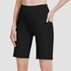 thumbnail image 3 of Gibobby Pantalones de yoga Pantalones cortos para correr Yoga Abdomen Pantalones Mujer Entrenamiento Control Cintura Bolsillos altos Pantalones de yoga(Negro， XL), 3 of 5