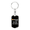 Dog Tag with Swivel Keychain (Gold), variant on Bitcoin Trader Crypto Dog Tag Keychain Stainless Steel Silver Tone or Gold Tone