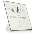 thumbnail image 3 of Better Homes & Gardens White Enamel Tabletop Dry Erase Wifi Password Sign, 7"x9", 3 of 6