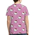 thumbnail image 2 of Hello Kitty T Shirts For Girls Boys, 3d Print Cartoon Graphics T Shirt, Youth Crewneck T-Shirt, Unisex Short Sleeve Top Tees Age 4-16 Years, 2 of 7