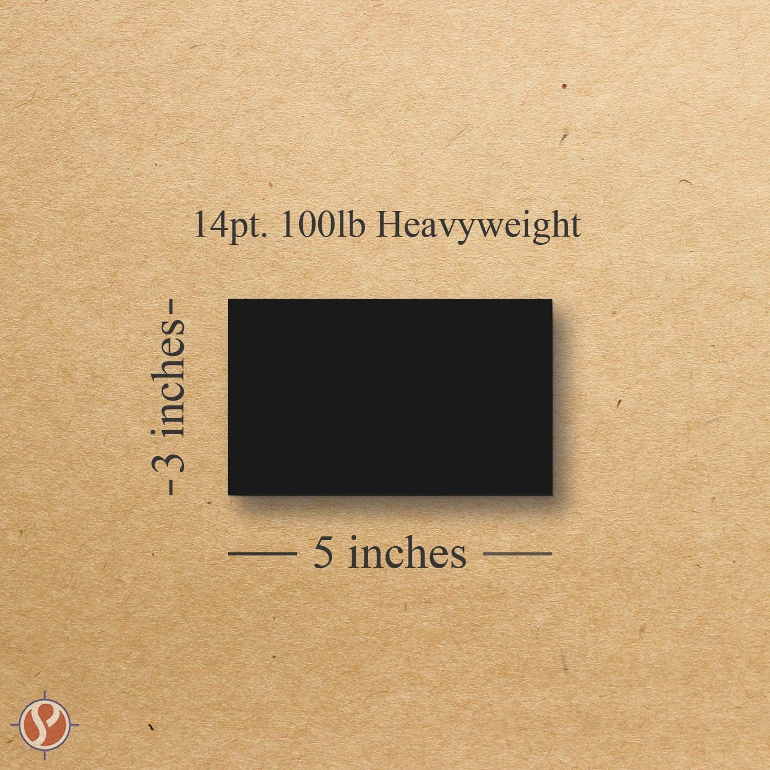 Blank Index Flash Note Cards | Black Colored Cardstock For DYI Greeting & Invitation etc. | 50 Cards Per Pack | 3 x 5