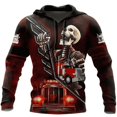 thumbnail image 3 of Nueva sudadera con capucha para hombre con estampado 3D de camión resistente, moda urbana, holgada, de gran tamaño, sudadera con capucha informal para otoño e invierno, 3 of 5