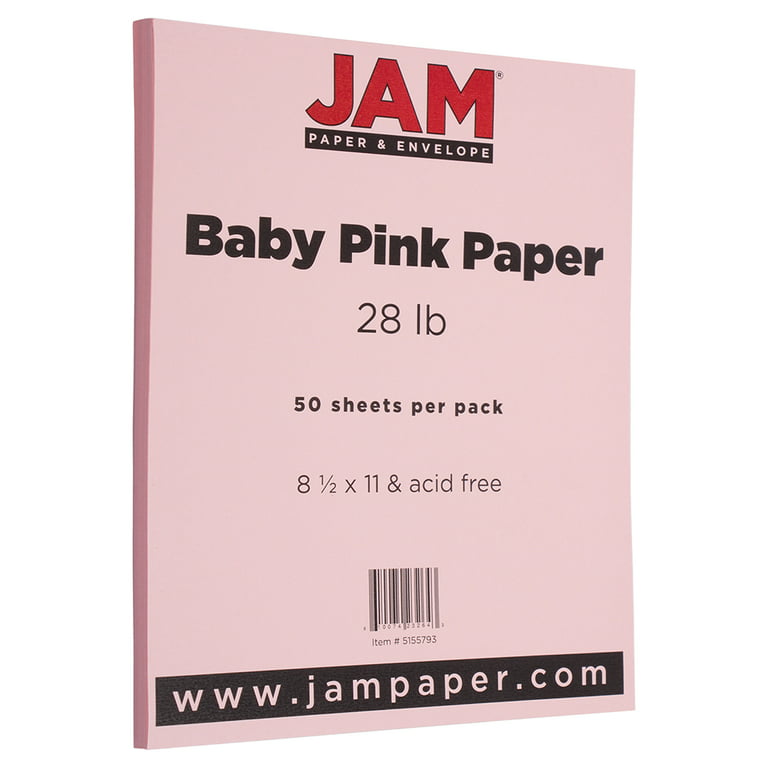JAM Paper Matte 8.5'' x 11'' 28lb. Paper, 50 Sheets