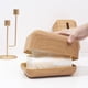 thumbnail image 4 of Servilletero, Caja Dispensadora De Pañuelos Ligera De Fácil Recarga De Grano De Madera Para El Hogar, 4 of 7