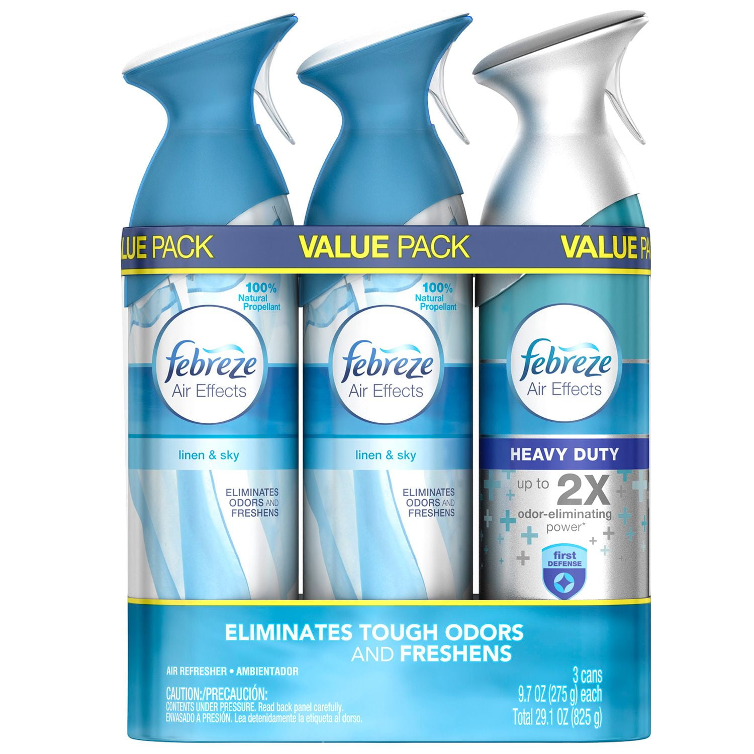 Febreze Air Effects Fabric Freshener, Linen & Sky Scent (9.7 oz., 3 pk