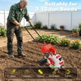 Hand-Push Manual Garden Seeder, Adjustable Hand Seeder Planter, 7 ...