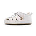 thumbnail image 4 of HsdsBebe Baby Boys Shoes Infant Summer Sandals Closed Toe Shoe for Newborn 0-18 Months, 4 of 7