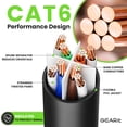thumbnail image 3 of Cable Ethernet GearIt Cat 6 100 pies (30 m) 10 Gbps RJ45 negro, 3 of 8