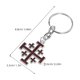 thumbnail image 2 of unbranded 9Ud Llavero Cruz Creativo De Metal Para De Con Estilo Y Resistencia, 2 of 7