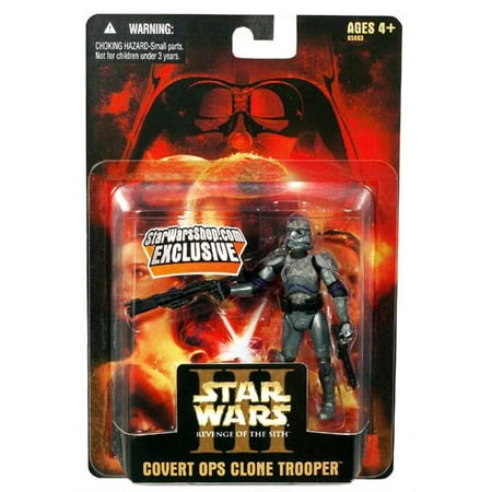 Star Wars Revenge of the Sith 2005 Covert Ops Clone Trooper Action