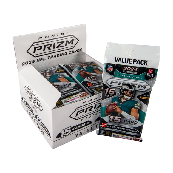 Cromos coleccionables de fútbol Panini PRIZM 2024 NFL Fat Pack