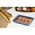 thumbnail image 2 of Little Small Baking Sheets Nonstick Set of 2 (9.5inch X 7.1inch) -  8 Inch Nonstick Baking Toaster Oven Tray Cookie Sheets, 1 or 2 Person Household, 2 of 8